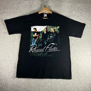 Vintage 2000s Rascal Flatts country music tour t-shirt Size L
